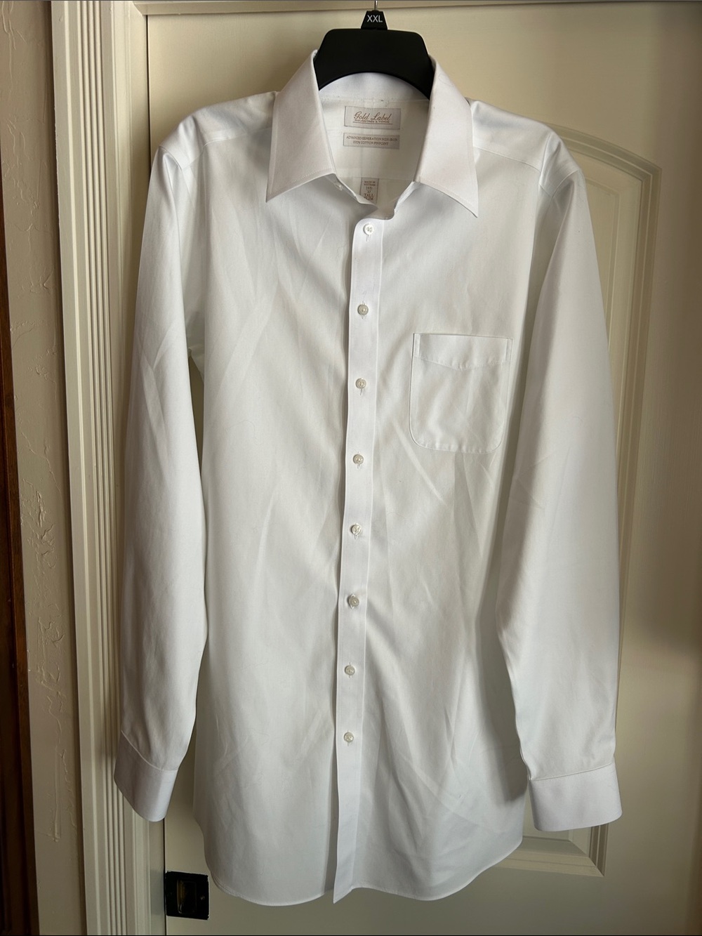 Roundtree & Yorke Gold Label White Dress Shirt